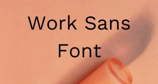 Work Sans Font