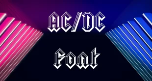 AC/DC Font