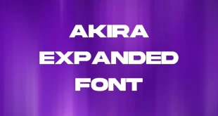 Akira Expanded Font