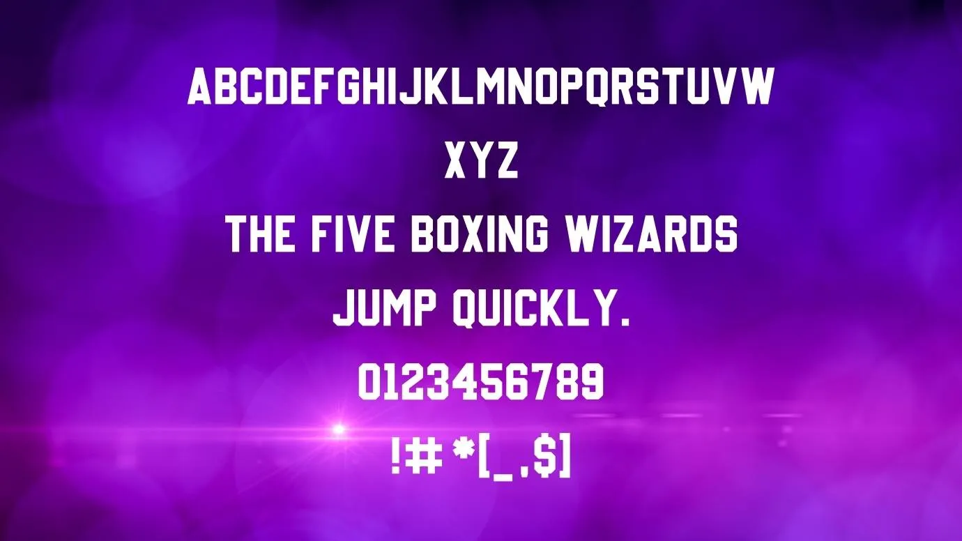 Basketball Font