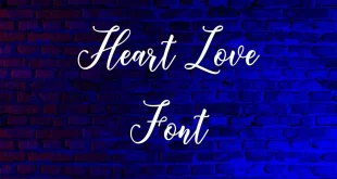 Heart Love Font