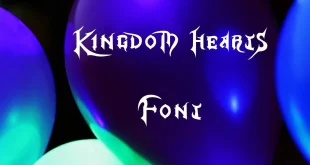 Kingdom Hearts Font