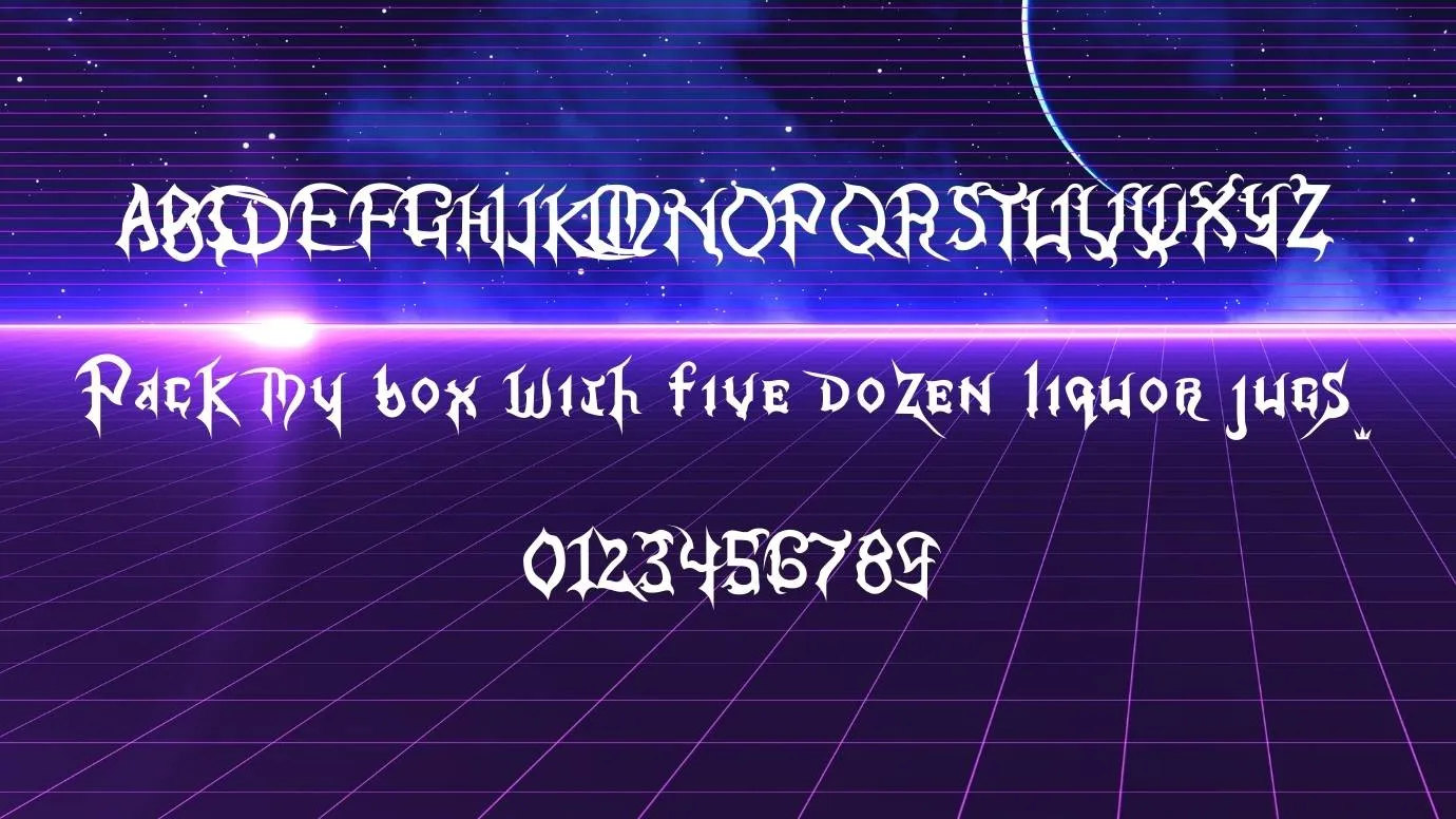 Kingdom Hearts Font