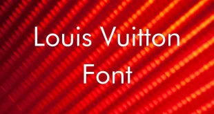 Louis Vuitton Font