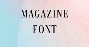 Magazine Font