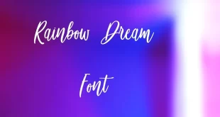 Rainbow Dreams Font