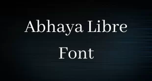 Abhaya Libre Font