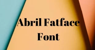 Abril Fatface Font