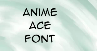 Anime Ace Font