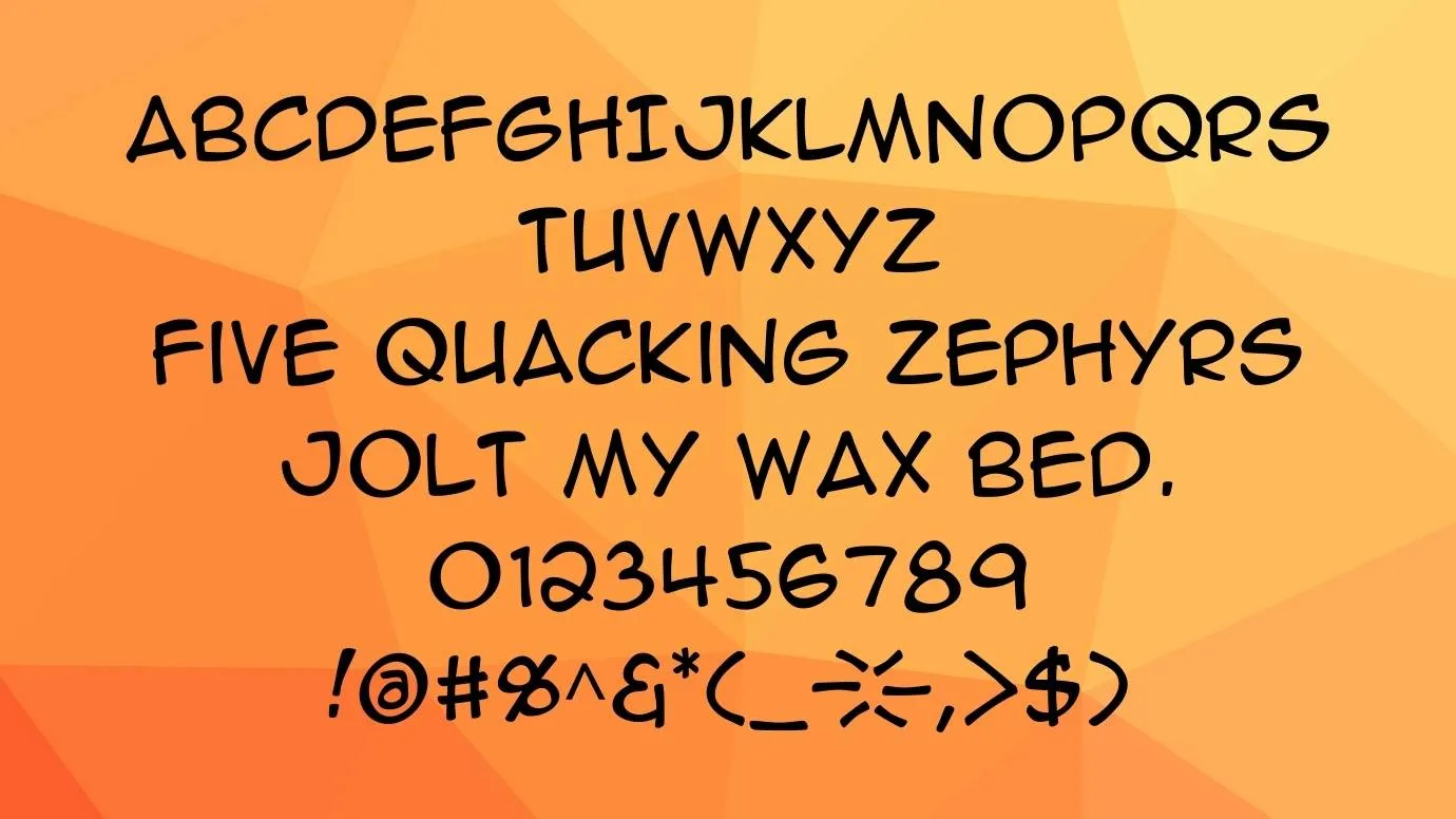 Anime Ace Font