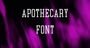 Apothecary Font