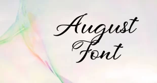 August Font