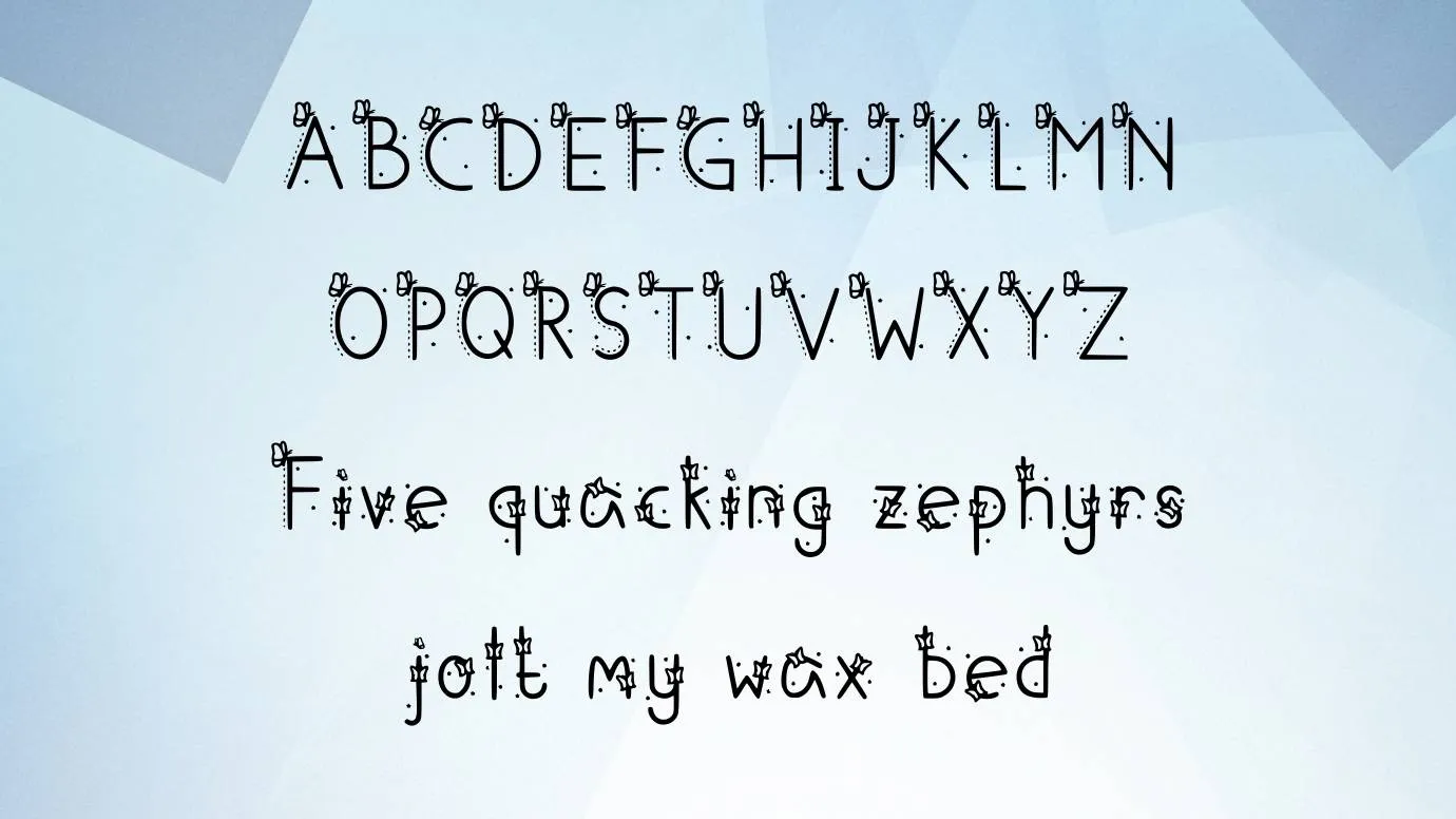 Betterflies Font