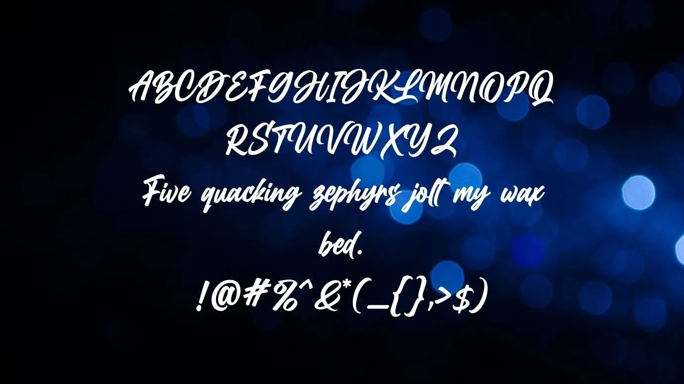 Billion Dreams Font