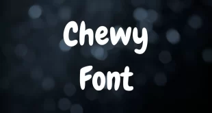 Chewy Font