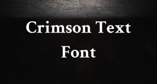 Crimson Text Font