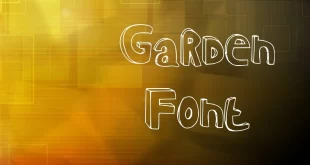 Garden Font