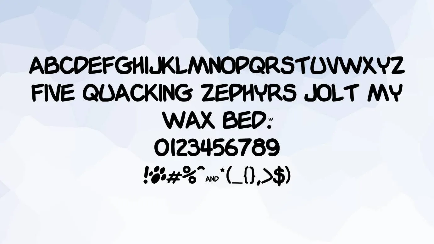 Garfield Font