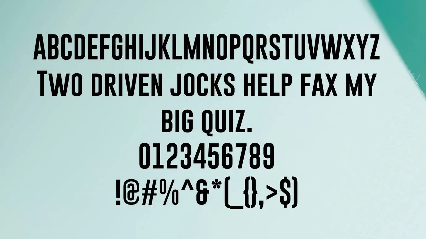 Gobold Font