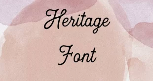 Heritage Font