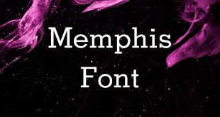 Memphis Font