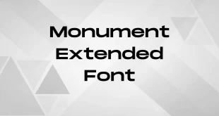 Monument Extended Font