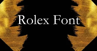 Rolex Font