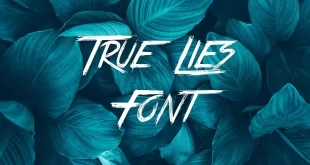 True Lies Font