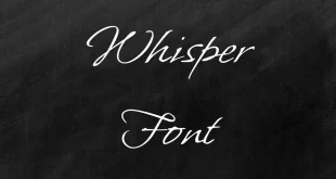 Whisper Font