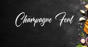 Champagne Font