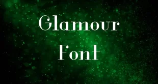 Glamour Font