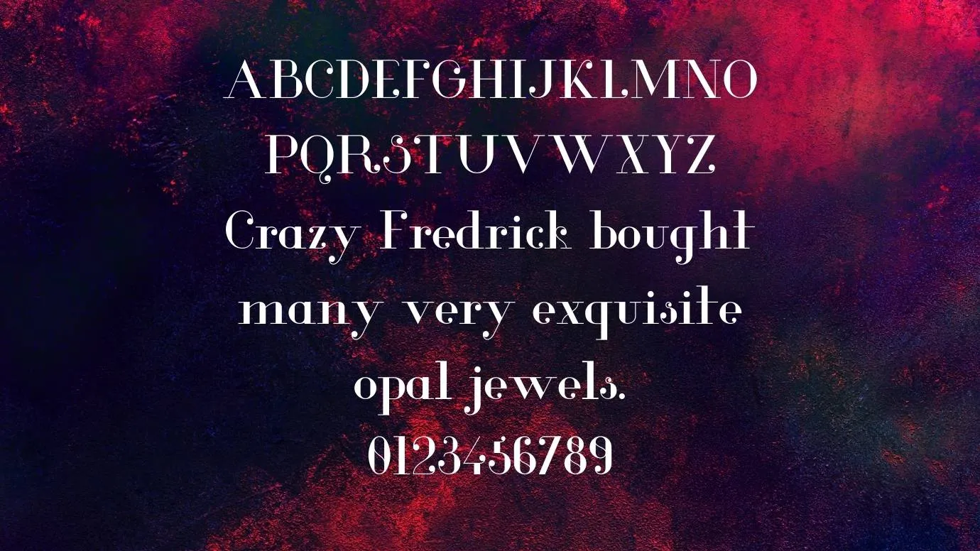 Glamour Font