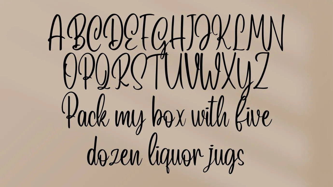 Lovely Font