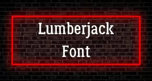 Lumberjack Font