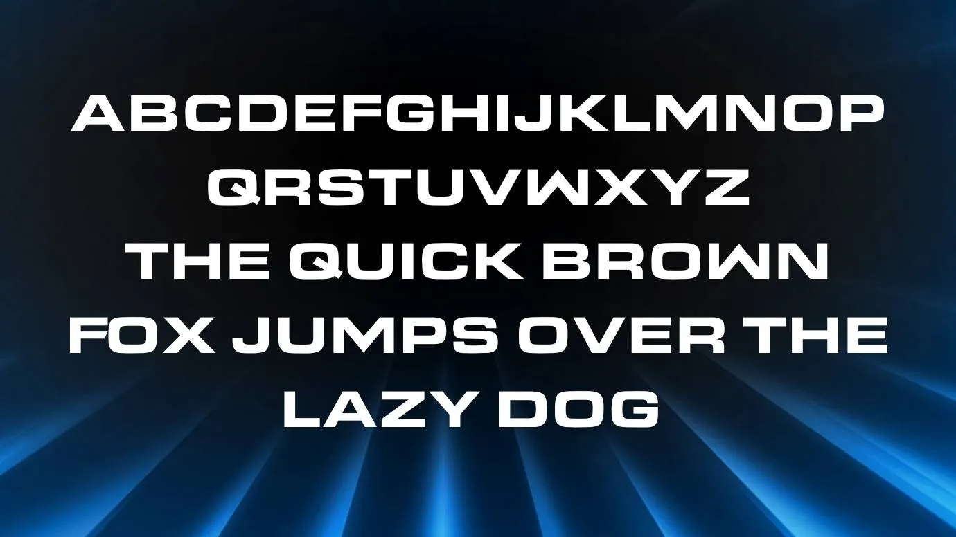 Modern Warfare Font