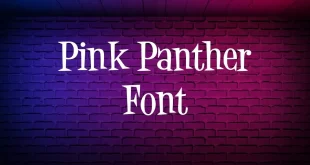 Pink Panther Font