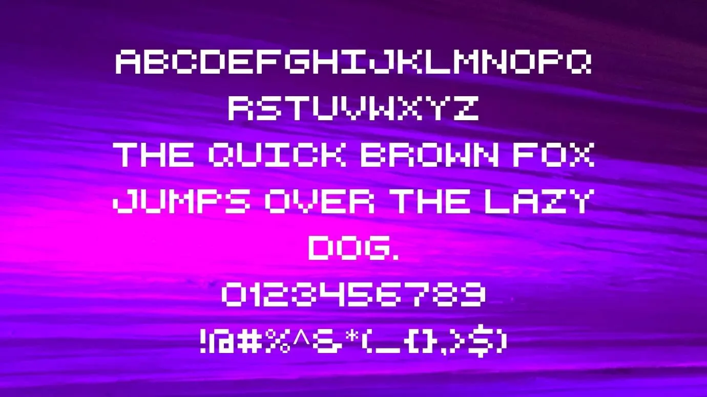 Retro Computer Font