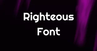 righteous font