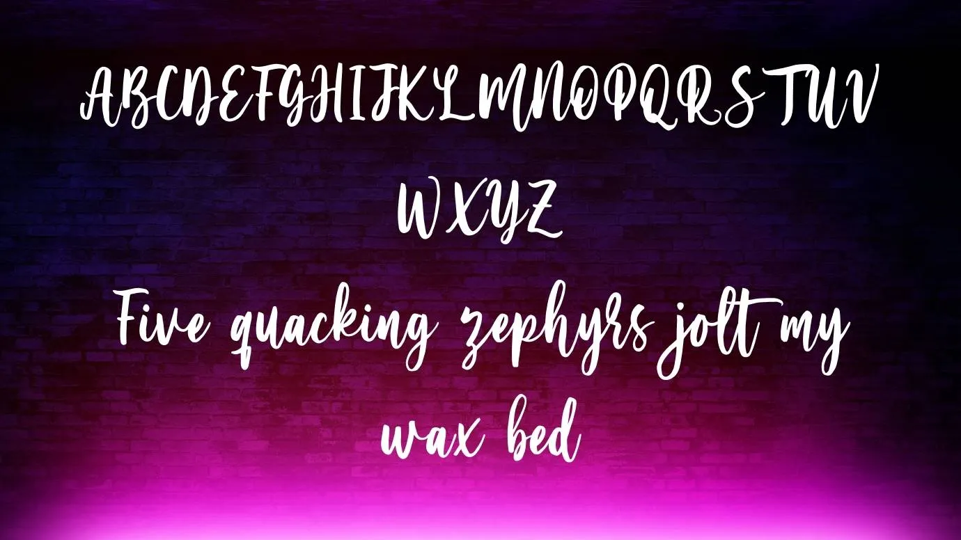 Serenity Font