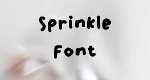 Sprinkle Font