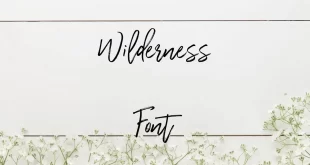 Wilderness Font