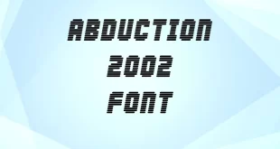 Abduction 2002 Font