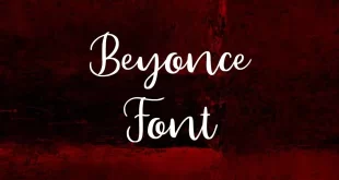 Beyonce Font