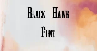 Black Hawk Font