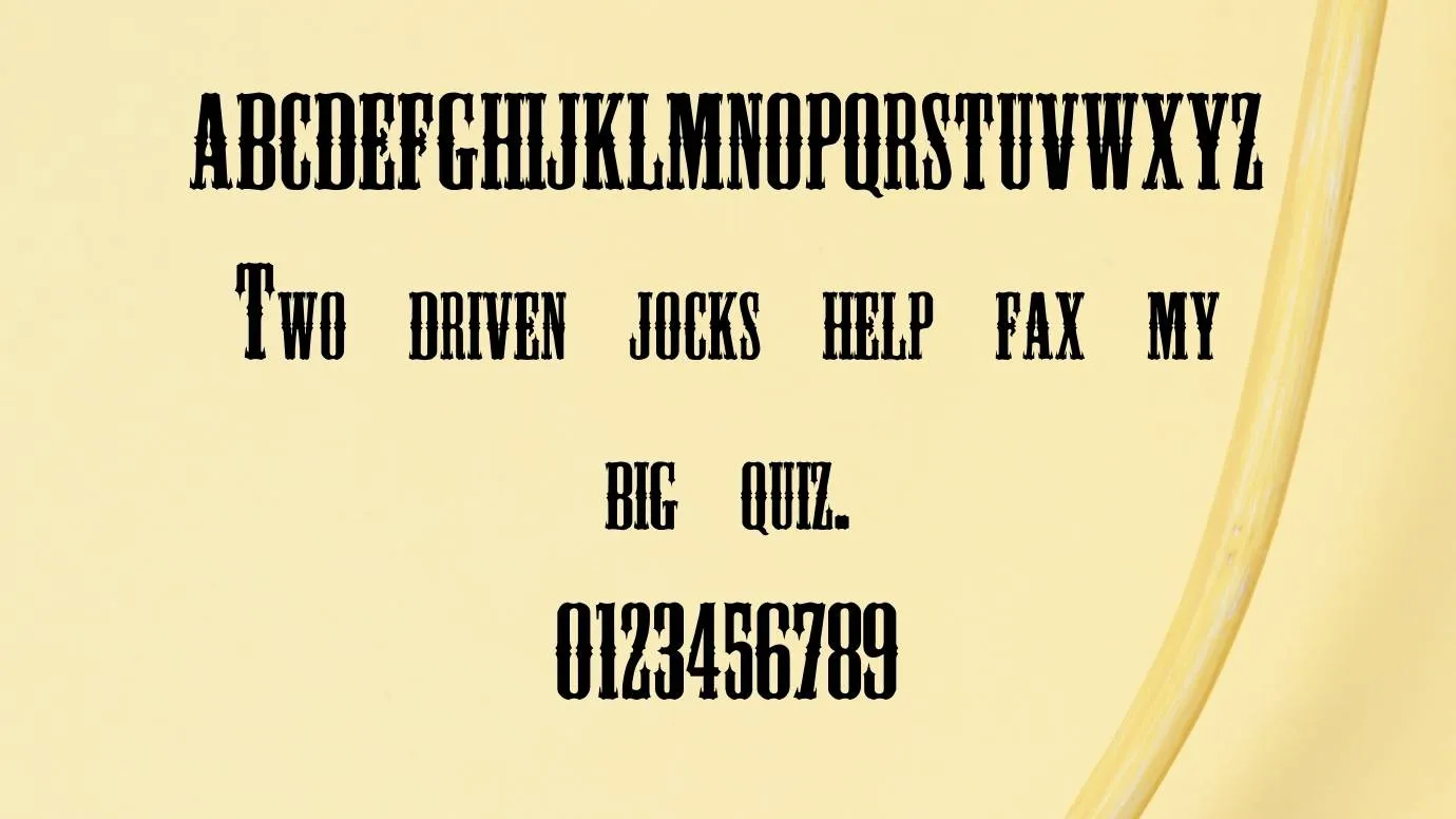 Black Hawk Font