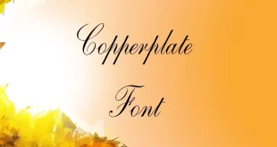 Copperplate Script Font