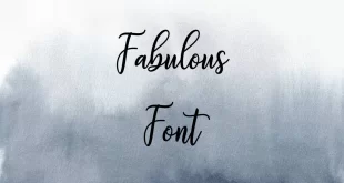 Fabulous Font