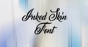 Inked Skin Font