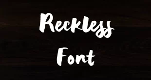 Reckless Font