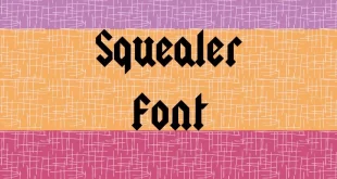 Squealer Font